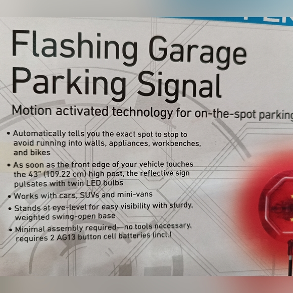 Flashing Garage Parking Signal - Picture 6 of 6